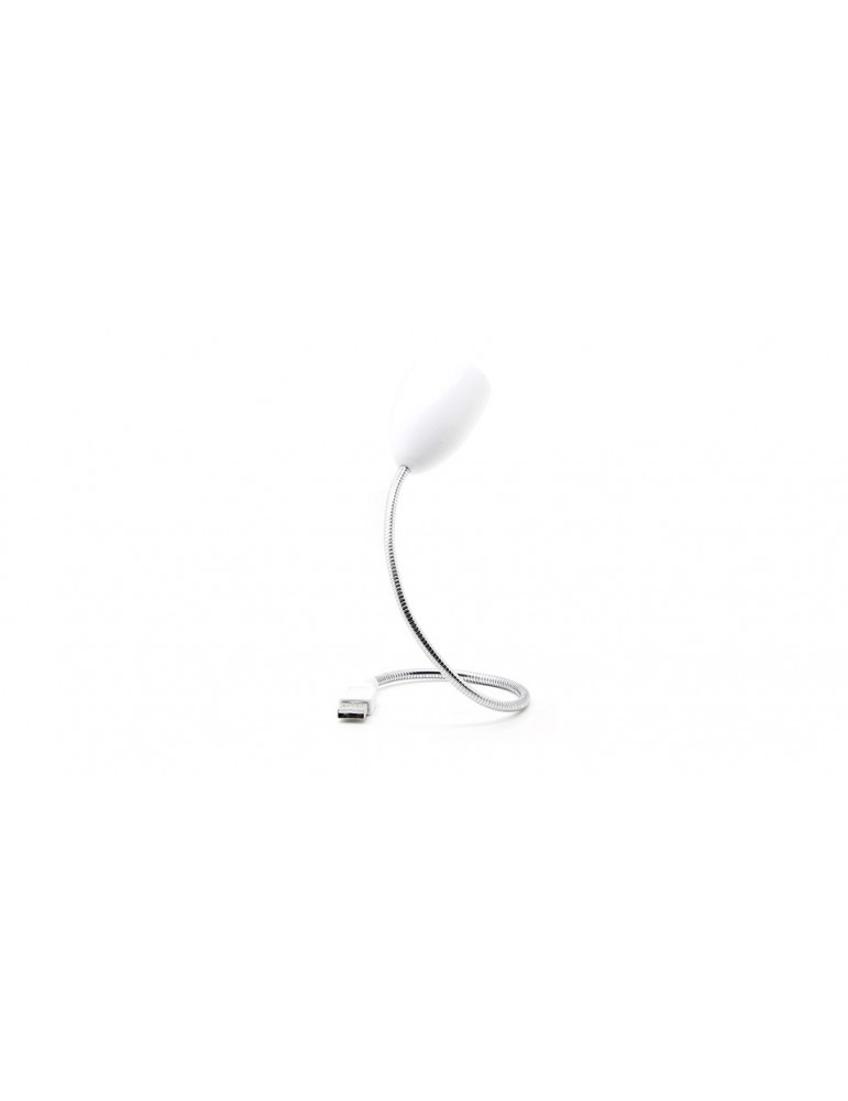 0.5W USB Powered 7-LED Flexible Neck White Light Reading Lamp
