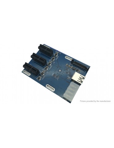 PCIe 1X to 3-Port PCIe 1X Multiplier Card for Bitcoin Miner
