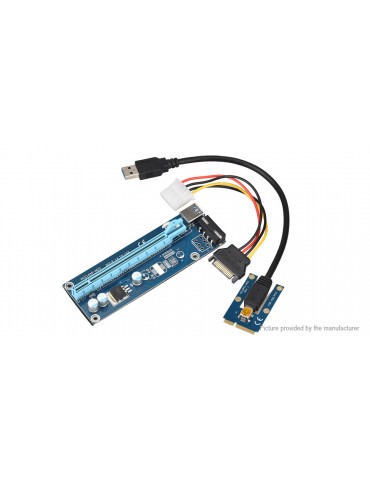 Mini PCIe to PCIe Adapter Card for Bitcoin Miner