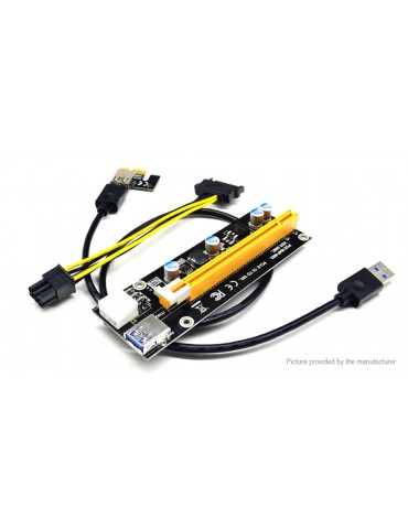 PCIe 1X to PCIe 16X Extender Riser Card Adapter for Bitcoin Miner