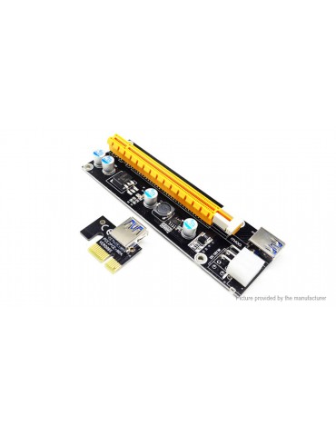 PCIe 1X to PCIe 16X Extender Riser Card Adapter for Bitcoin Miner