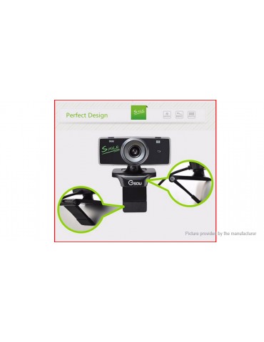 GSOU B18S USB 2.0 HD 12MP Webcam Computer Camera
