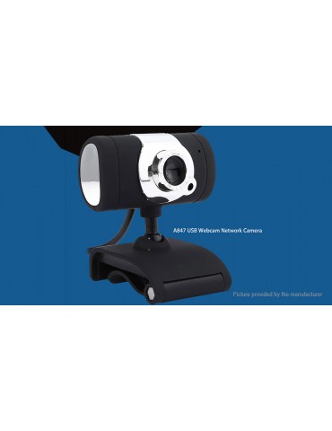 A847 1.3MP Clip-on USB Webcam Network Camera