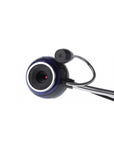 Suction Cup 10MP CMOS Webcam w/ Built-in Microphone